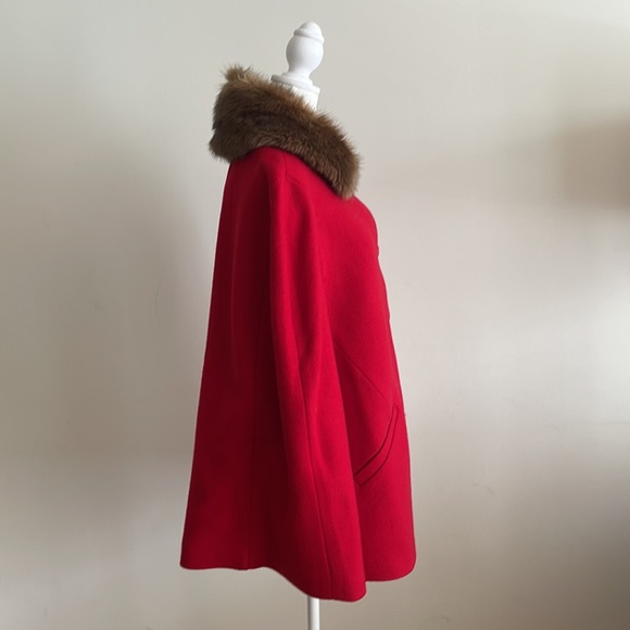 Talbots Wool Blend Cape - Picture 5 of 13